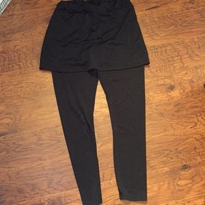 Black Skirt With Leggings Size Women’s Small